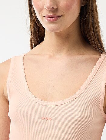 Ensemble pyjama court vichy - 2 pièces