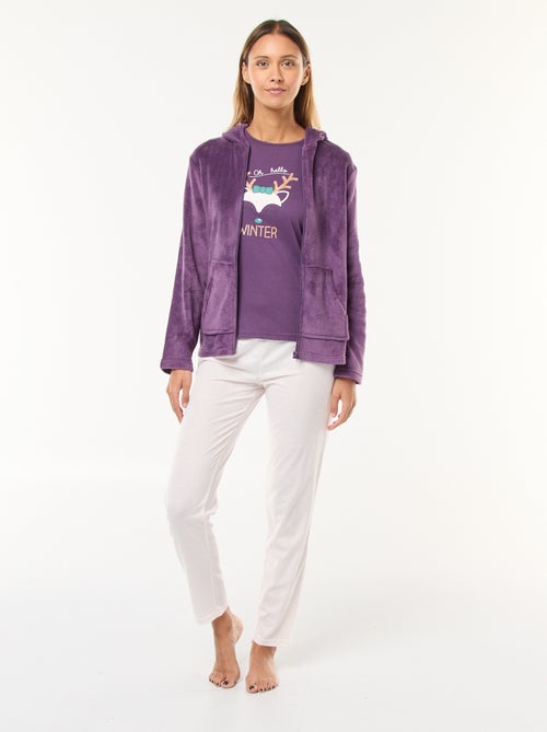 Ensemble pyjama de Noël - 3 pièces - Kiabi