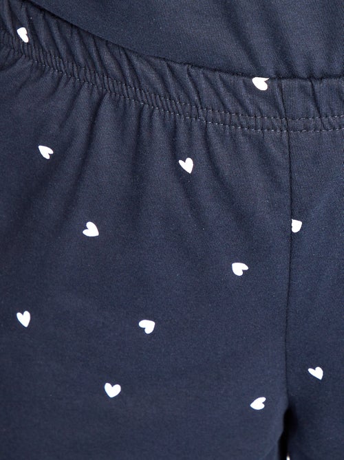 Ensemble pyjama débardeur + short imprimé - 2 pièces - Kiabi