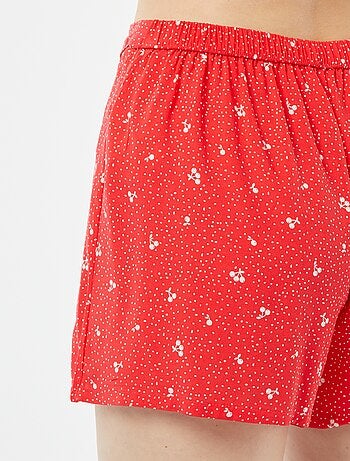 Ensemble pyjama débardeur + short imprimé