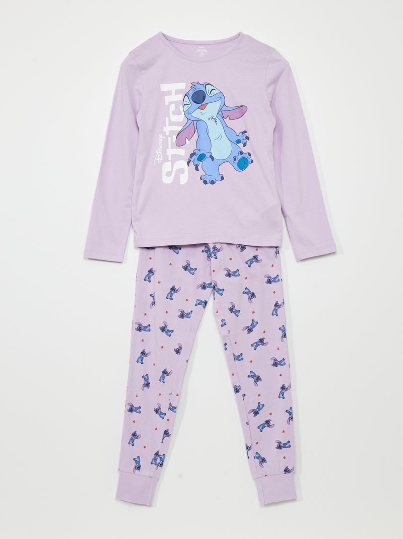 Ensemble pyjama 'Disney' - 2 pièces Violet - Kiabi