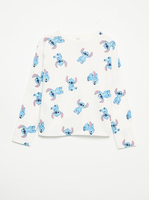 Ensemble pyjama 'Disney' long T-shirt + pantalon - 2 pièces - Kiabi Ensemble pyjama 'Disney' long T-shirt + pantalon - 2 pièces - Kiabi