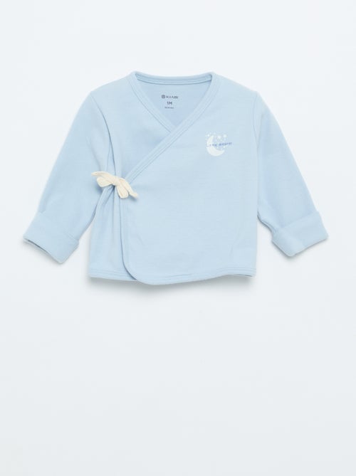 Ensemble pyjama en coton - 2 pièces - Kiabi