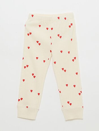 Ensemble pyjama en coton côtelé - 2 pièces