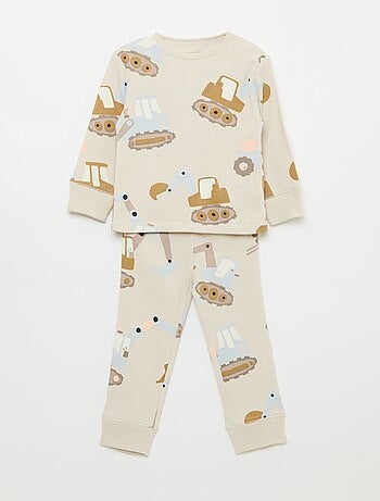 Ensemble pyjama en coton côtelé - 2 pièces