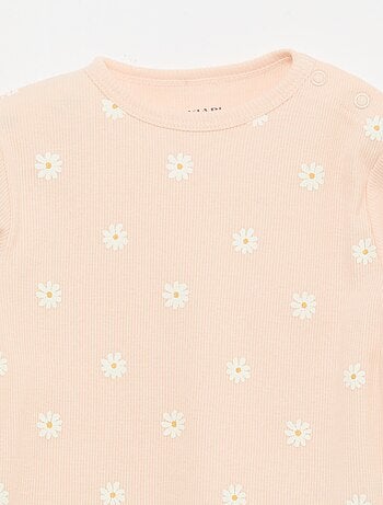 Ensemble pyjama en coton côtelé - 2 pièces