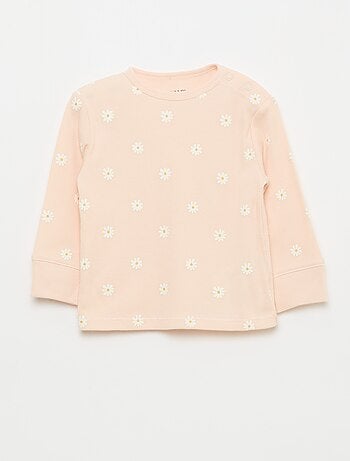 Ensemble pyjama en coton côtelé - 2 pièces