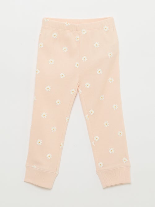 Ensemble pyjama en coton côtelé - 2 pièces - Kiabi