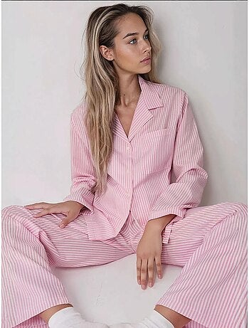 Ensemble pyjama en coton rayé hiccup