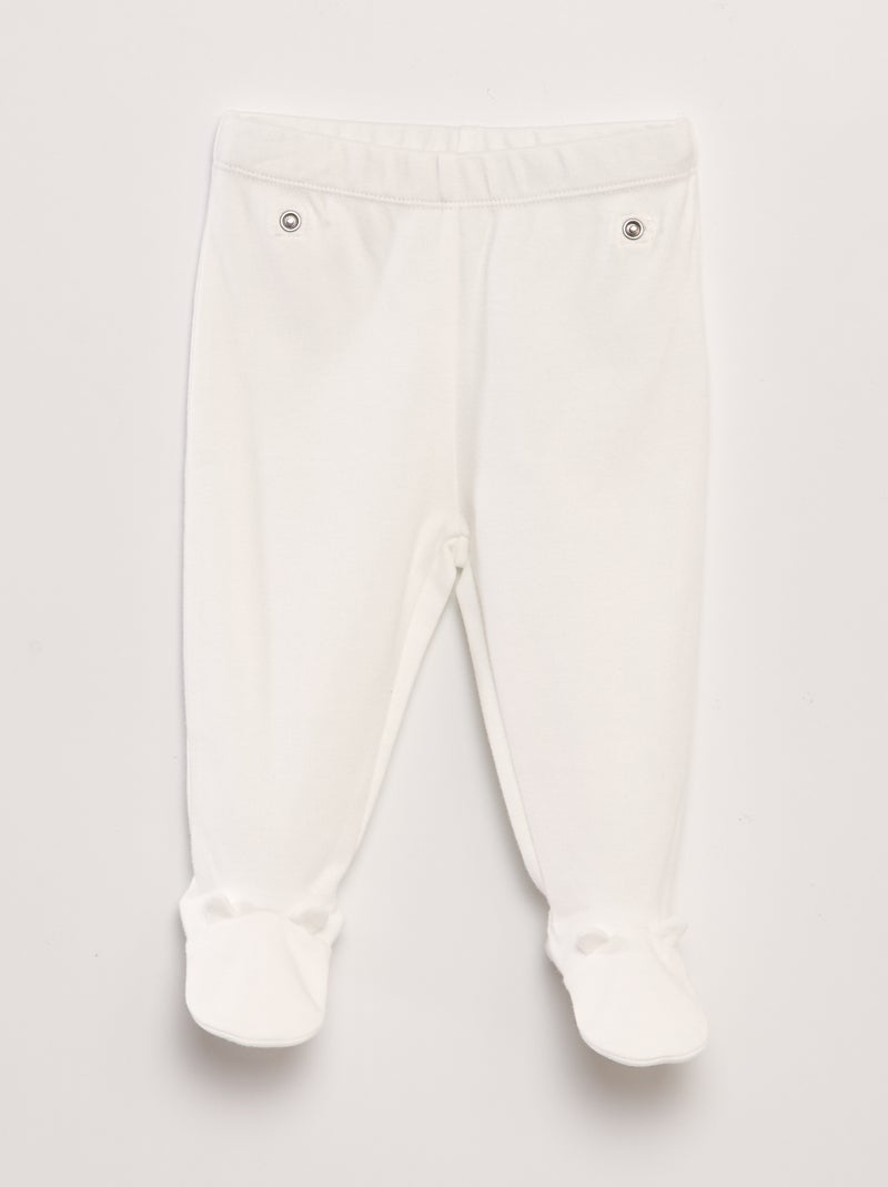 Ensemble pyjama en jersey Vert/beige - Kiabi