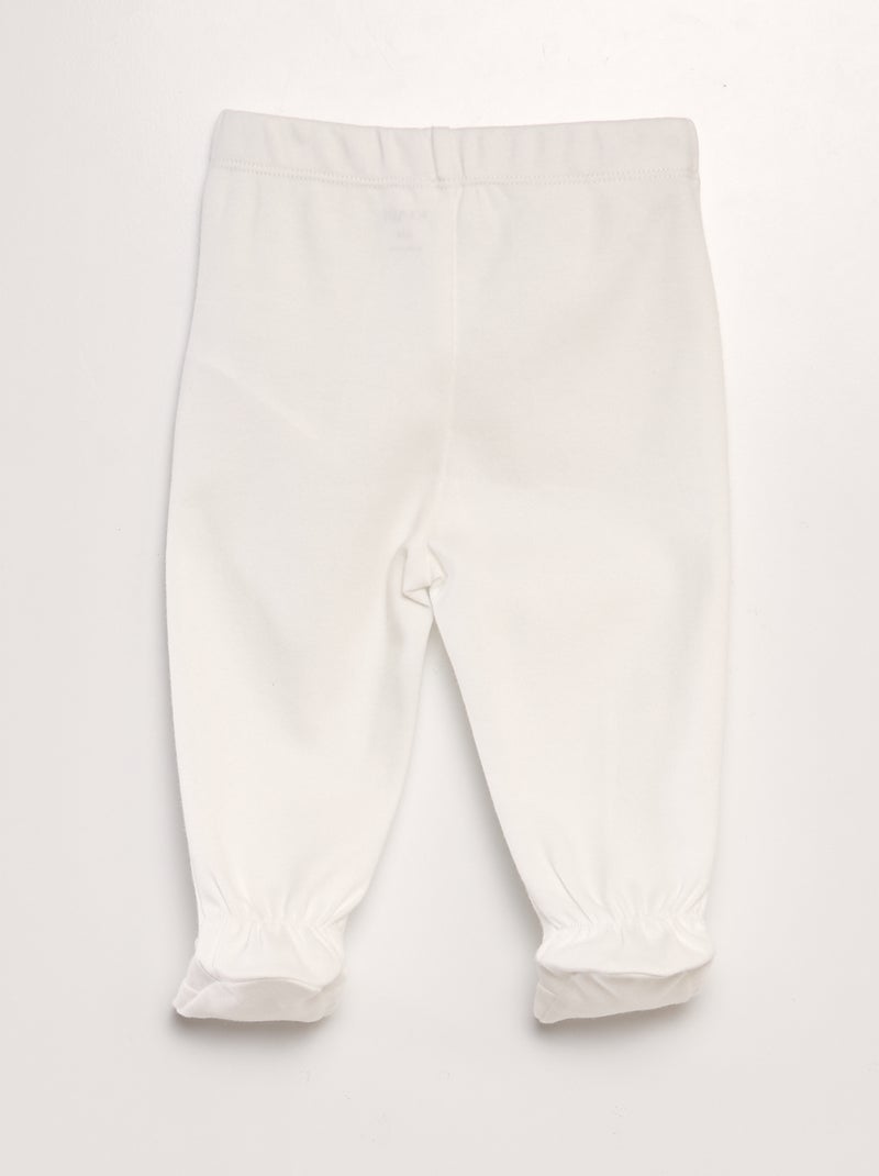 Ensemble pyjama en jersey Vert/beige - Kiabi