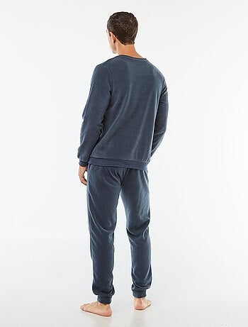 Ensemble pyjama en polaire t-shirt + pantalon - 2 pièces