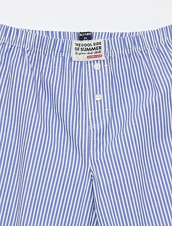 Ensemble pyjama en popeline - 2 pièces