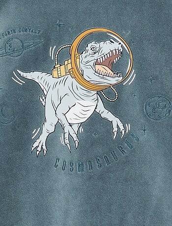 Ensemble pyjama en velours imprimé sweat + pantalon - 2 pièces