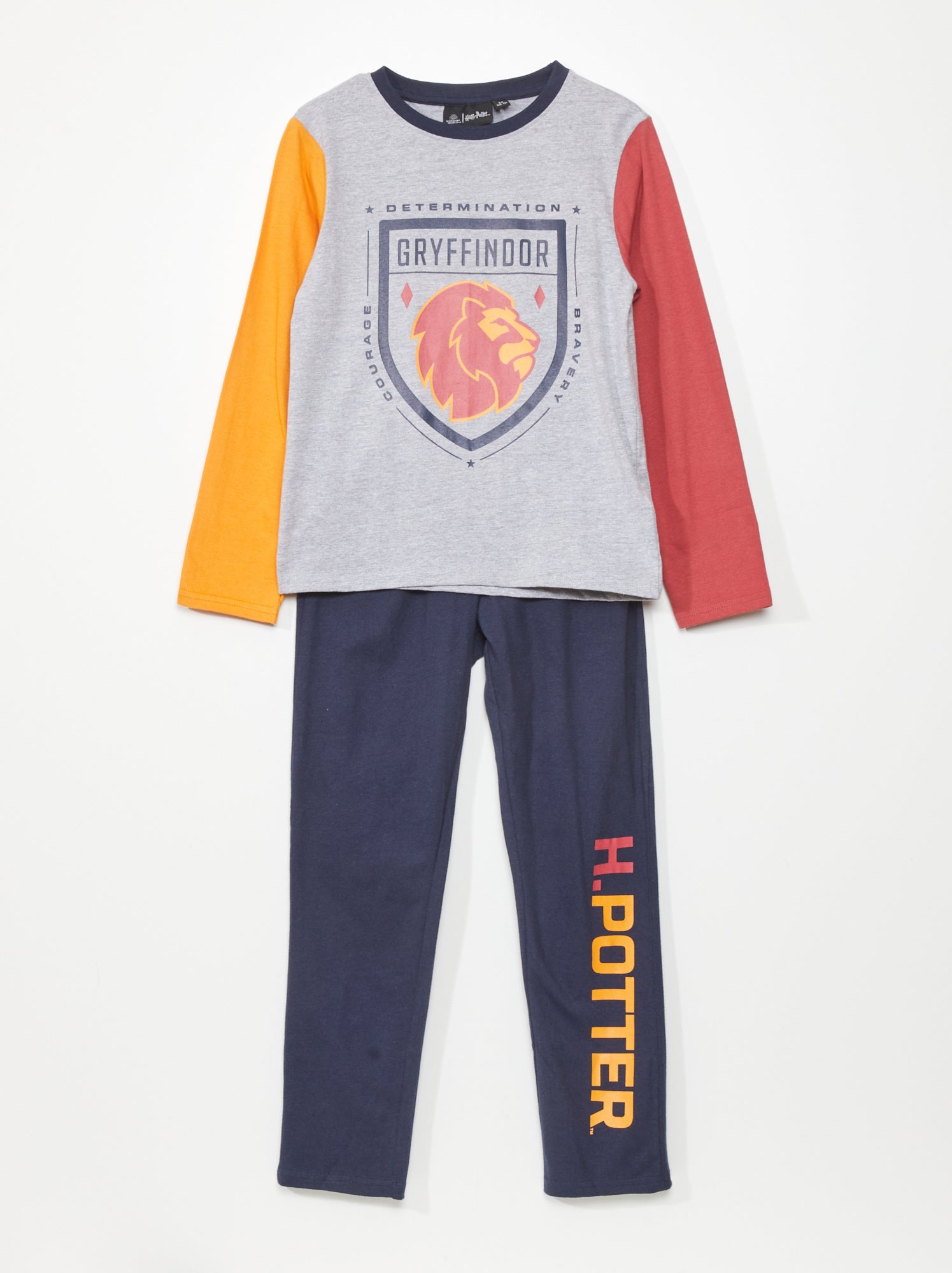 Pyjama 2 Pièces Harry Potter - Haut Manches Longues, Pantalon - Taille 38/40 (12/14 US) - Comme Neuf