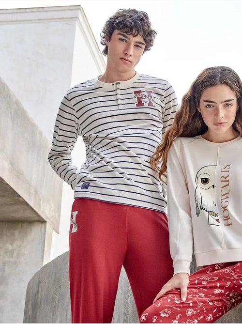 Ensemble pyjama harry potter en interlock - Kiabi Ensemble pyjama harry potter en interlock - Kiabi