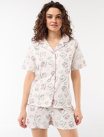 Ensemble pyjama 'Hello Kitty' - 2 pièces