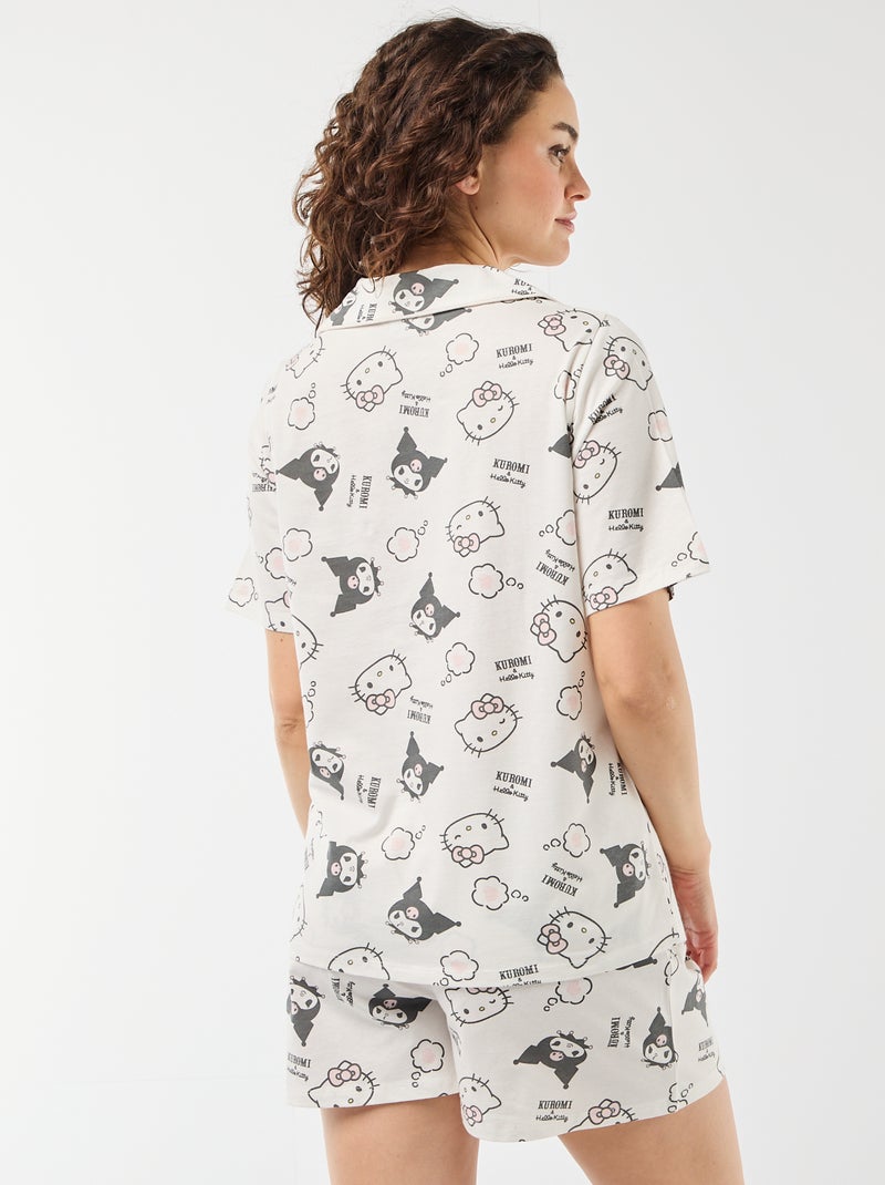 Ensemble pyjama 'Hello Kitty' - 2 pièces Violet - Kiabi