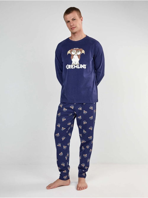 Ensemble pyjama homme gremlins 100% coton - Kiabi