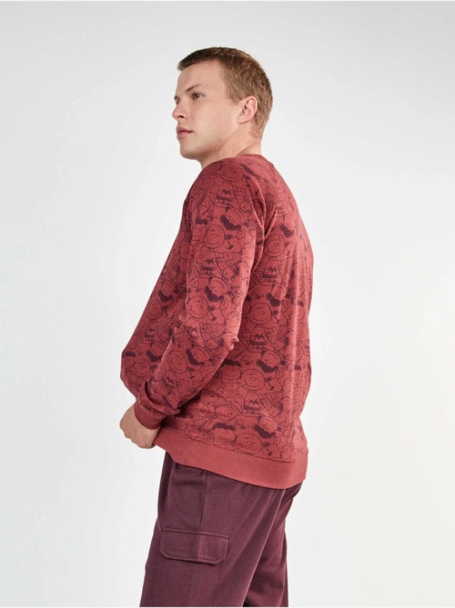 Ensemble pyjama homme imprimé de snoopy - Kiabi