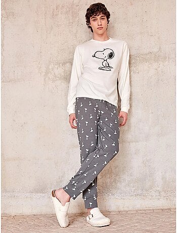 Ensemble pyjama homme imprimé snoopy