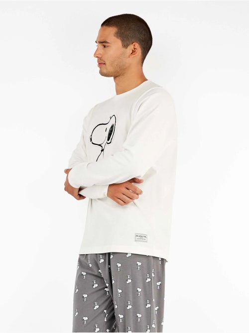 Ensemble pyjama homme imprimé snoopy - Kiabi Ensemble pyjama homme imprimé snoopy - Kiabi