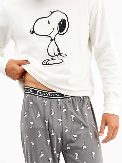 Ensemble pyjama homme imprimé snoopy - Kiabi Ensemble pyjama homme imprimé snoopy - Kiabi