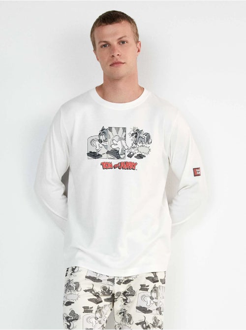 Ensemble pyjama homme tom & jerry imprimé - Kiabi Ensemble pyjama homme tom & jerry imprimé - Kiabi