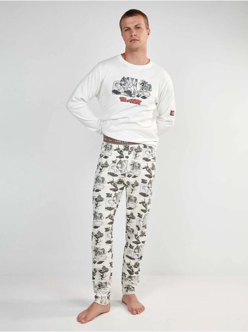 Ensemble pyjama homme tom & jerry imprimé - Kiabi Ensemble pyjama homme tom & jerry imprimé - Kiabi