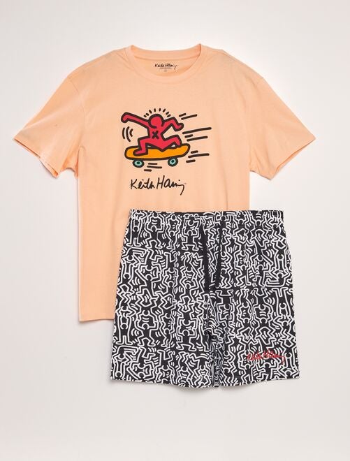 Ensemble pyjama 'Keith Haring' - 2 pièces - Kiabi