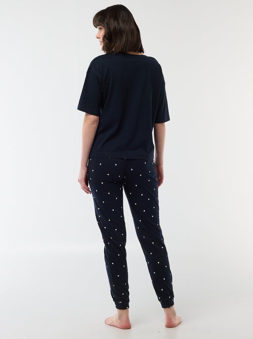 Ensemble pyjama long - 2 pièces - Kiabi