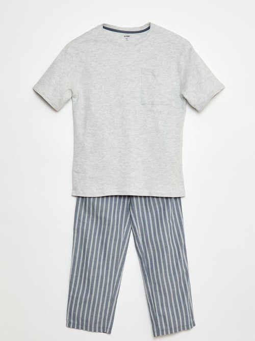 Ensemble pyjama long - 2 pièces - Kiabi