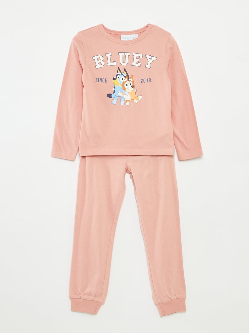 Ensemble pyjama long 'Bluey' Rose - Kiabi