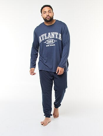 Ensemble pyjama long en jersey t-shirt + pantalon - 2 pièces