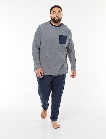 Ensemble pyjama long en jersey t-shirt + pantalon - 2 pièces