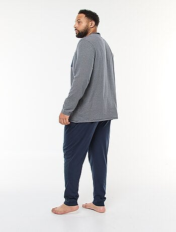 Ensemble pyjama long en jersey t-shirt + pantalon - 2 pièces