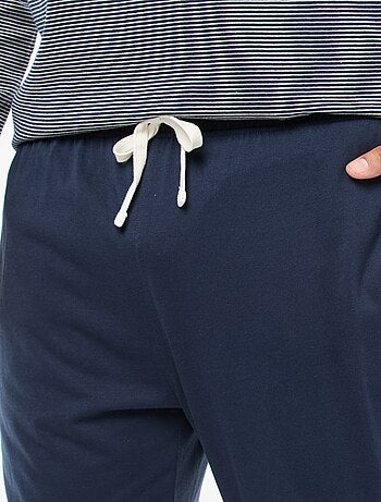 Ensemble pyjama long en jersey t-shirt + pantalon - 2 pièces