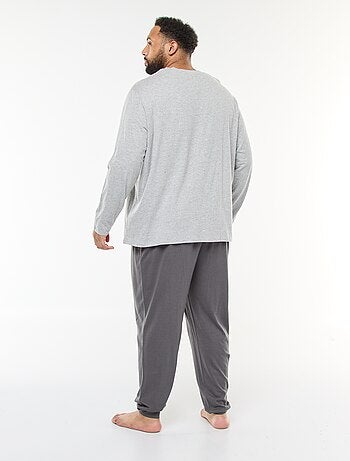 Ensemble pyjama long en jersey t-shirt + pantalon - 2 pièces