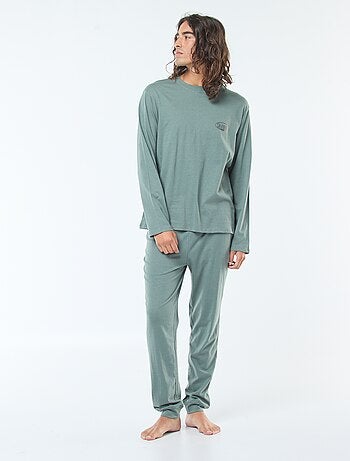 Ensemble pyjama long en jersey t-shirt + pantalon - 2 pièces