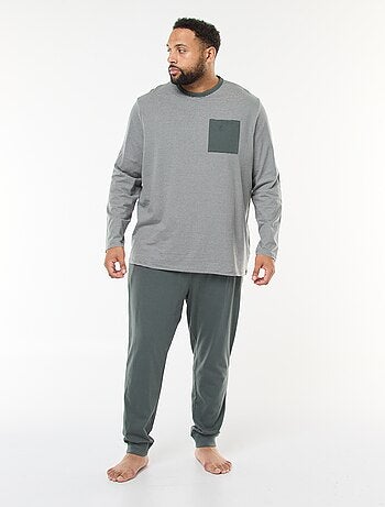 Ensemble pyjama long en jersey t-shirt + pantalon - 2 pièces