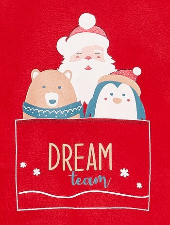 Ensemble pyjama long en micropolaire - 2 pièces