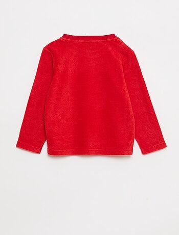 Ensemble pyjama long en micropolaire - 2 pièces