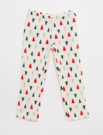 Ensemble pyjama long en micropolaire - 2 pièces