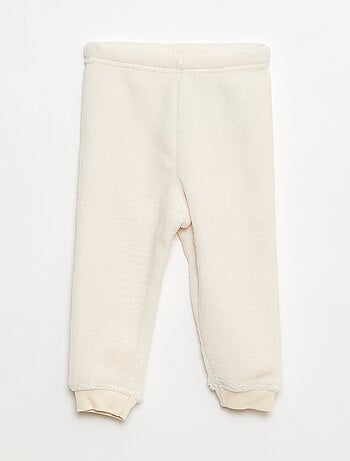 Ensemble pyjama long en polaire - 2 pièces