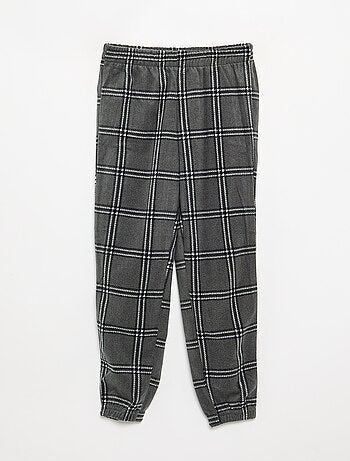 Ensemble pyjama long en polaire - 2 pièces