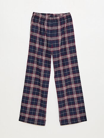 Ensemble pyjama long en polaire t-shirt + pantalon - 2 pièces