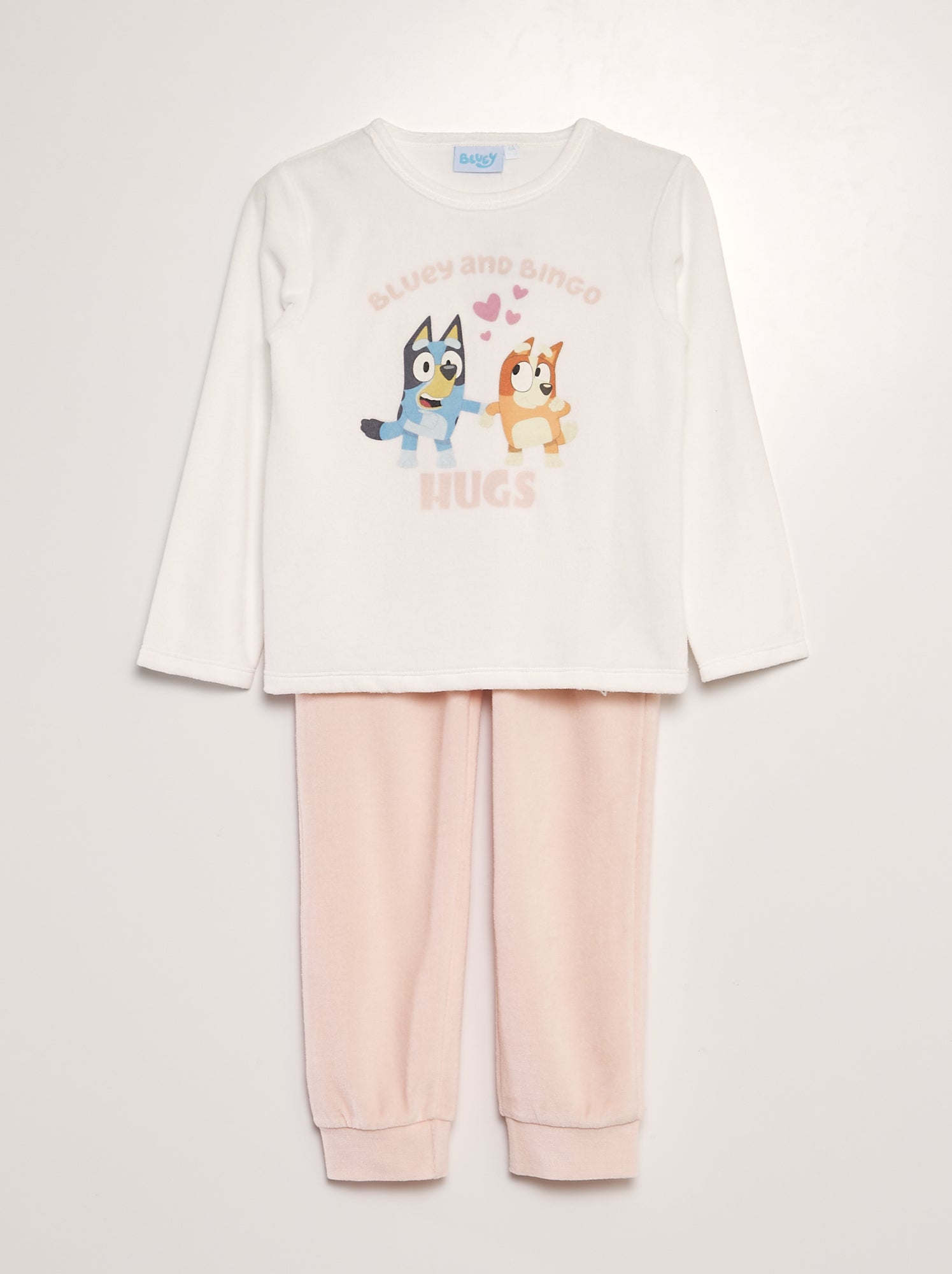 Pyjama fashion velours kiabi