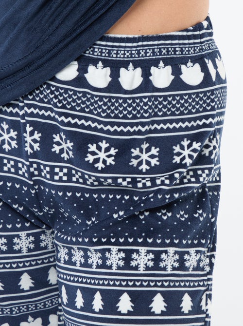 Ensemble pyjama long en velours 'Pampan' 'Disney' - 2 pièces - Kiabi