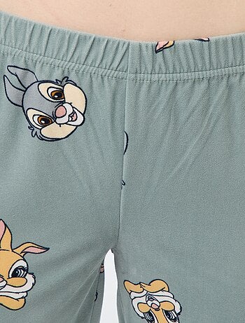 Ensemble pyjama long en velours 'Pampan' 'Disney' - 2 pièces