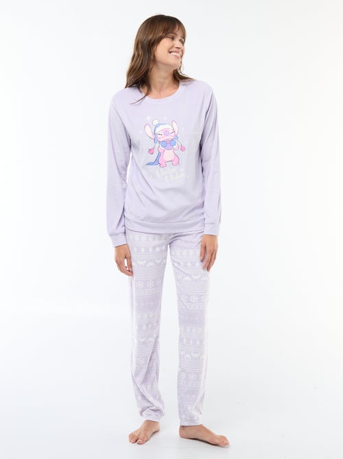 Ensemble pyjama long en velours 'Pampan' 'Disney' - 2 pièces - Kiabi